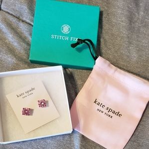 Kate Spade Pink Studs Earrings NEW StichFix
